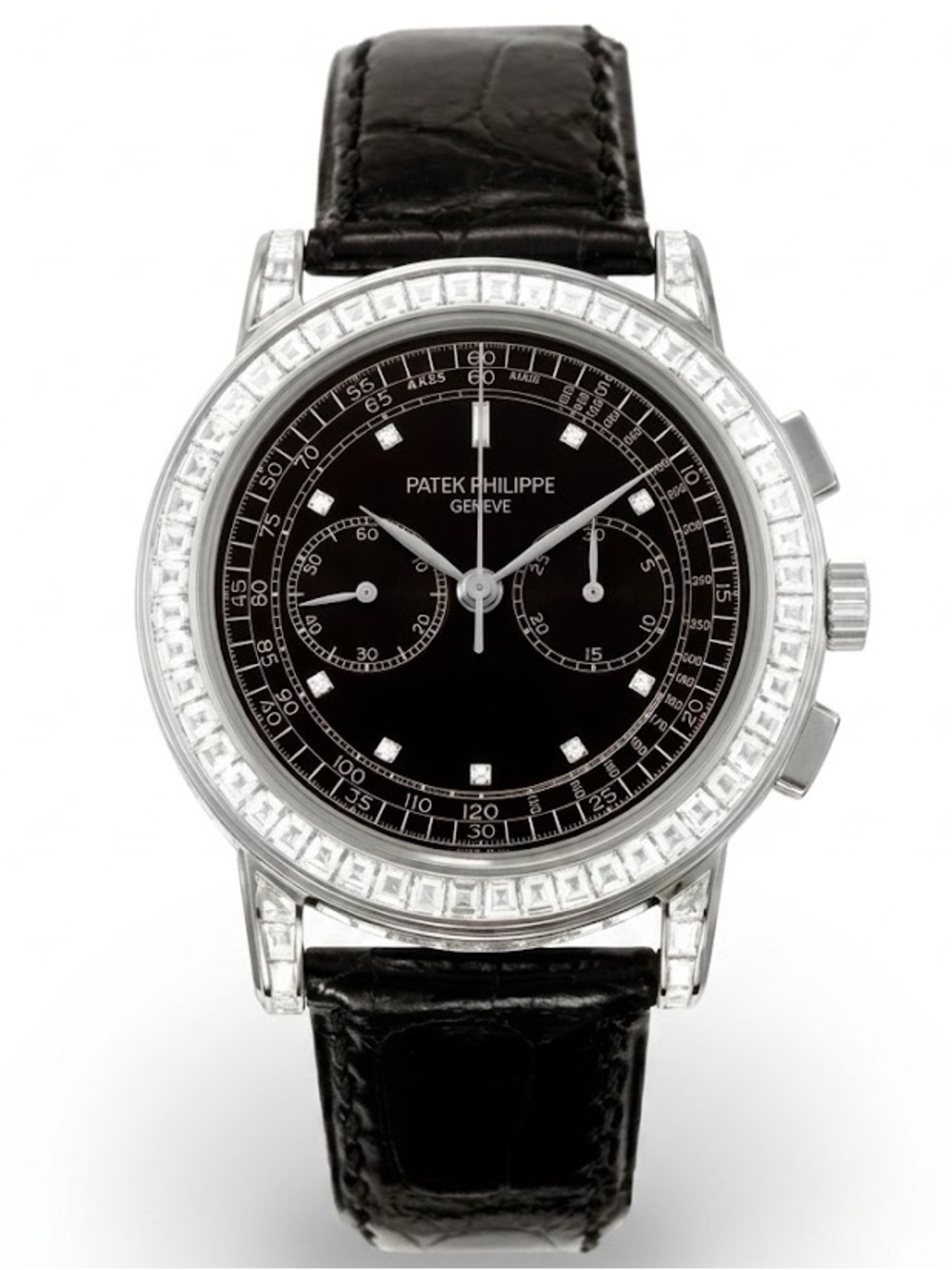 Patek Philippe Chronograph 5071G Factory Baguette Rare